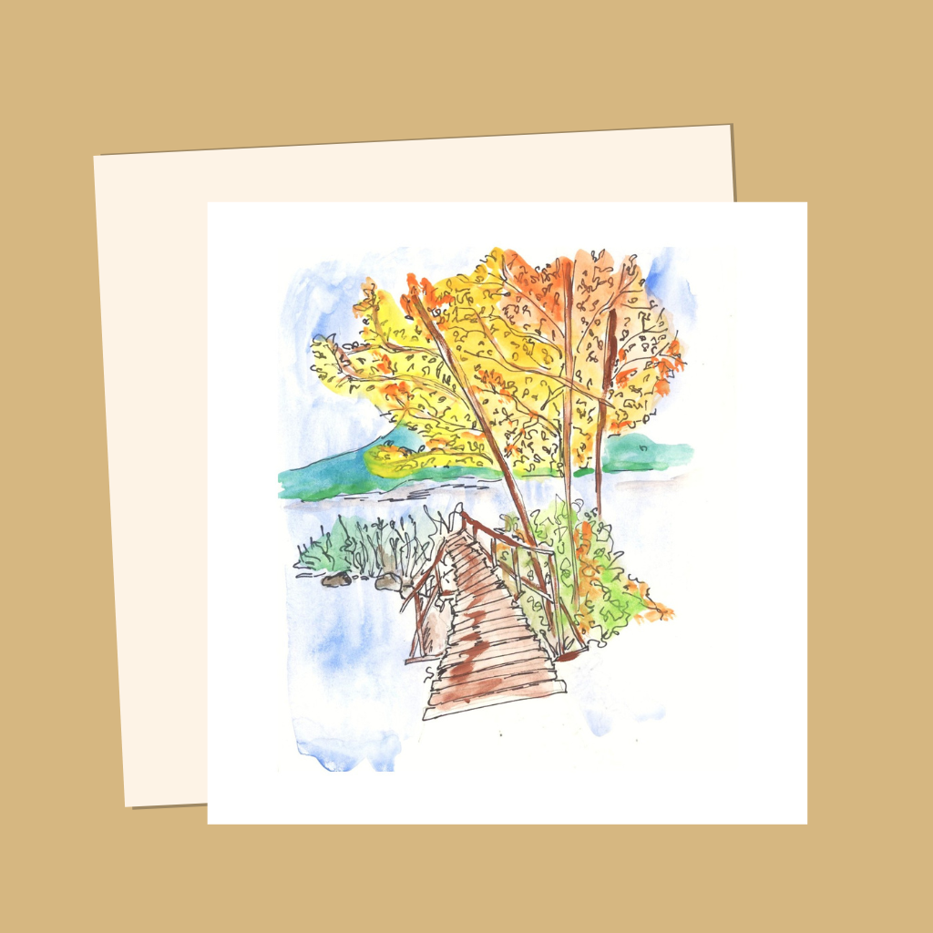 Fall Foliage Greeting Card