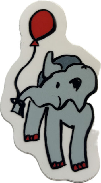 Elephant Sticker