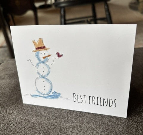Best Friends Postcard