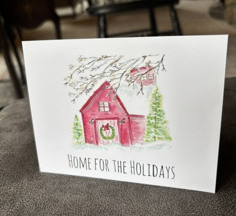 Home for the Holidays Postcard