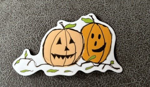Jack-O-Lantern Sticker