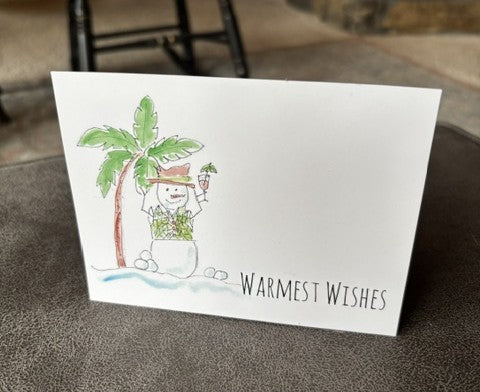 Warmest Wishes Postcard